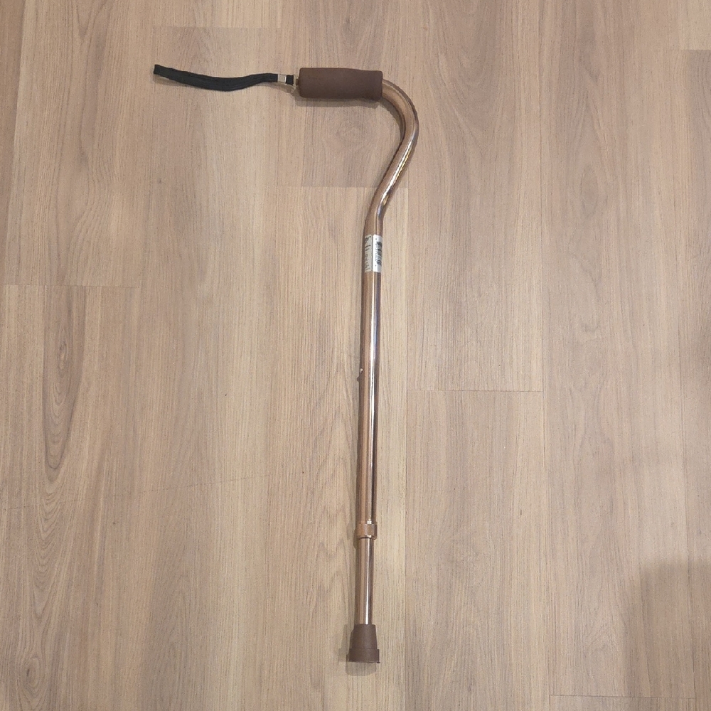 Adjustable Rose Gold Walking Cane